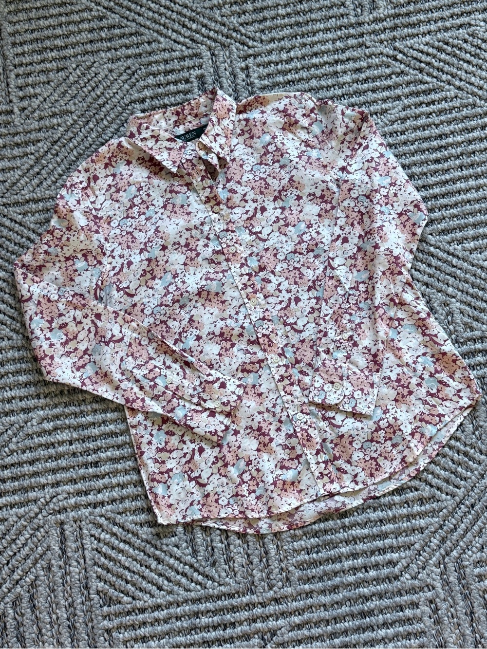 Ralph Lauren Pink Multi Floral Button-Down Shirt